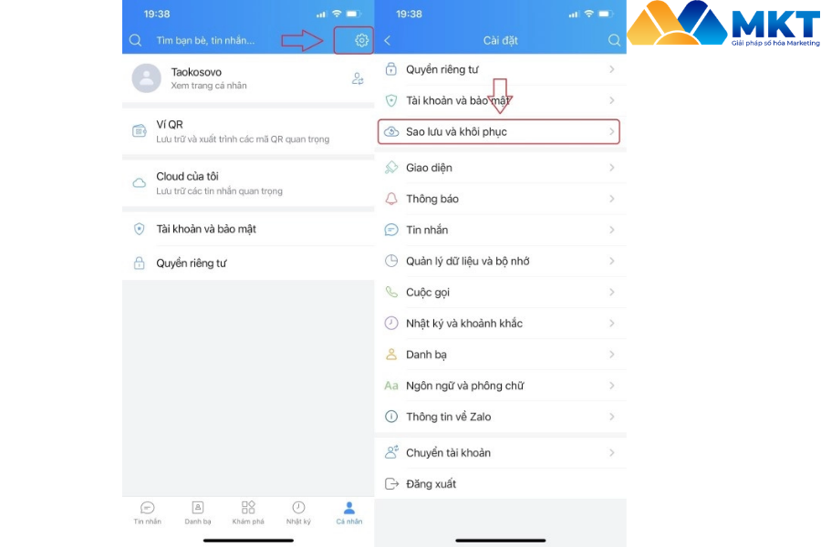 Đồng bộ tin nhắn Cách đồng bộ tin nhắn zalo trên 2 điện thoại