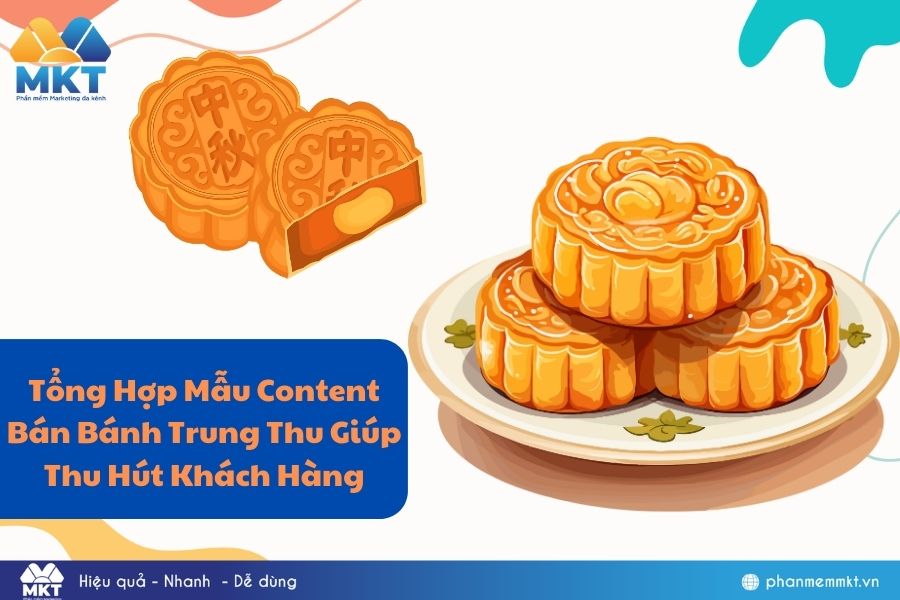 Mẫu content bán bánh trung thu đăng Facebook