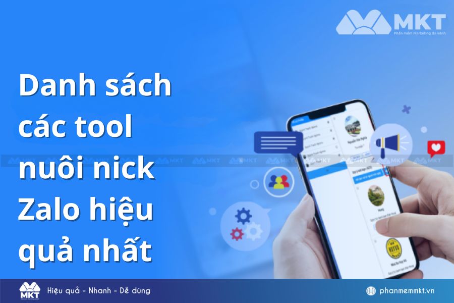tool nuôi nick Zalo trong năm 2024