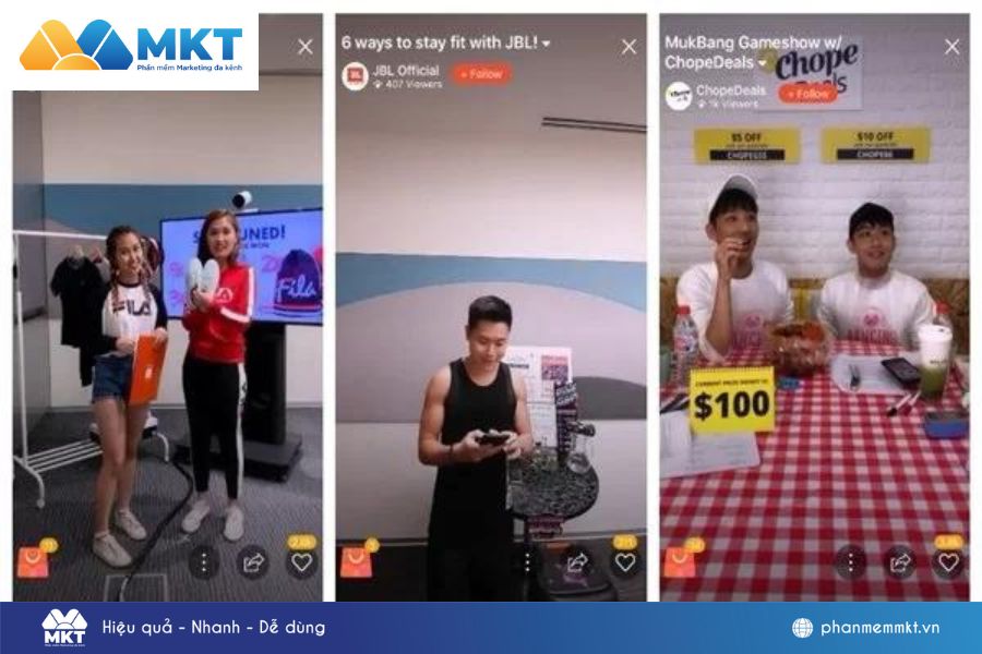 kịch bản livestream bốc thăm trúng thưởng