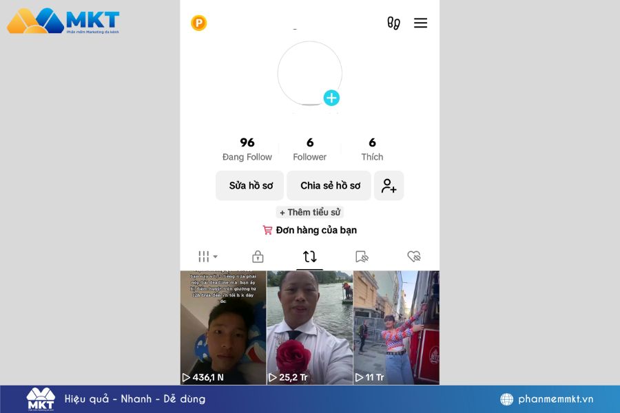 Cách xem video đăng lại trên TikTok của người khác