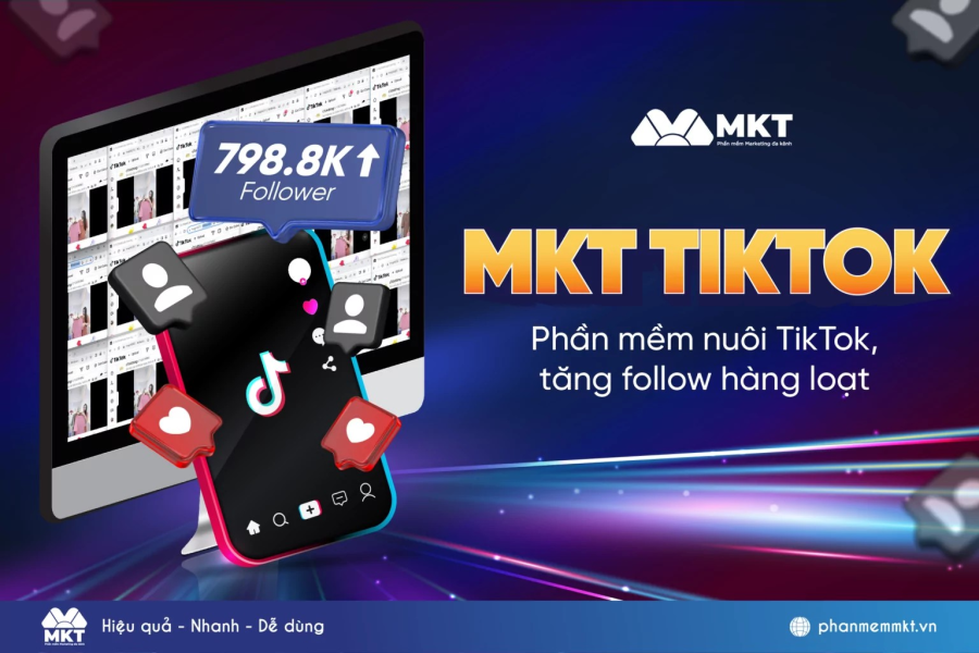 Phần mềm MKT TikTok