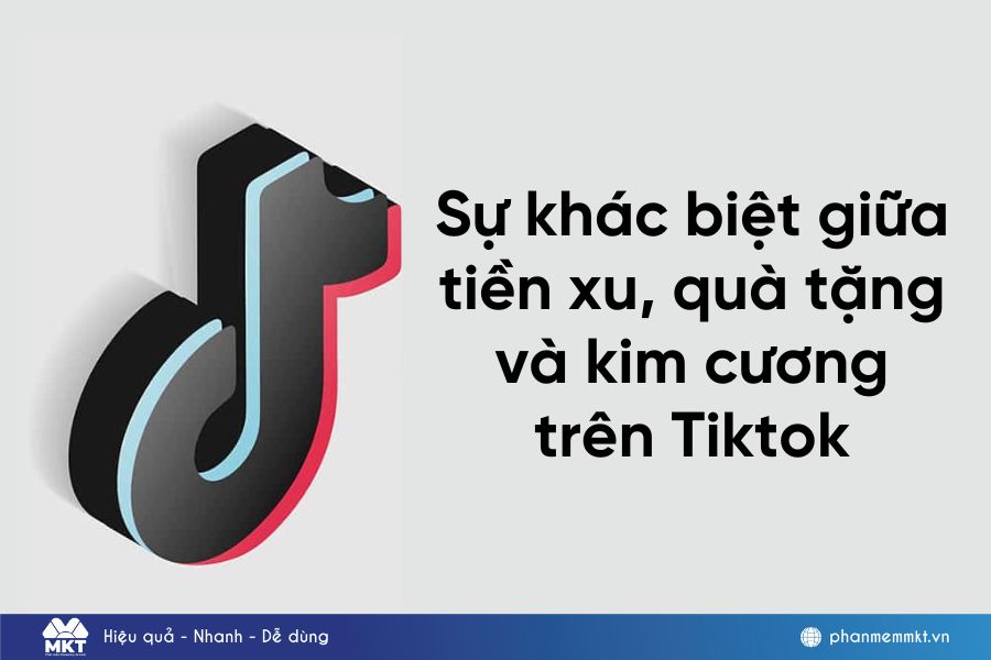Sự khác biệt giữa tiền xu, quà tặng và kim cương trên Tiktok Tiktok ăn bao nhiêu phần trăm tiền donate?