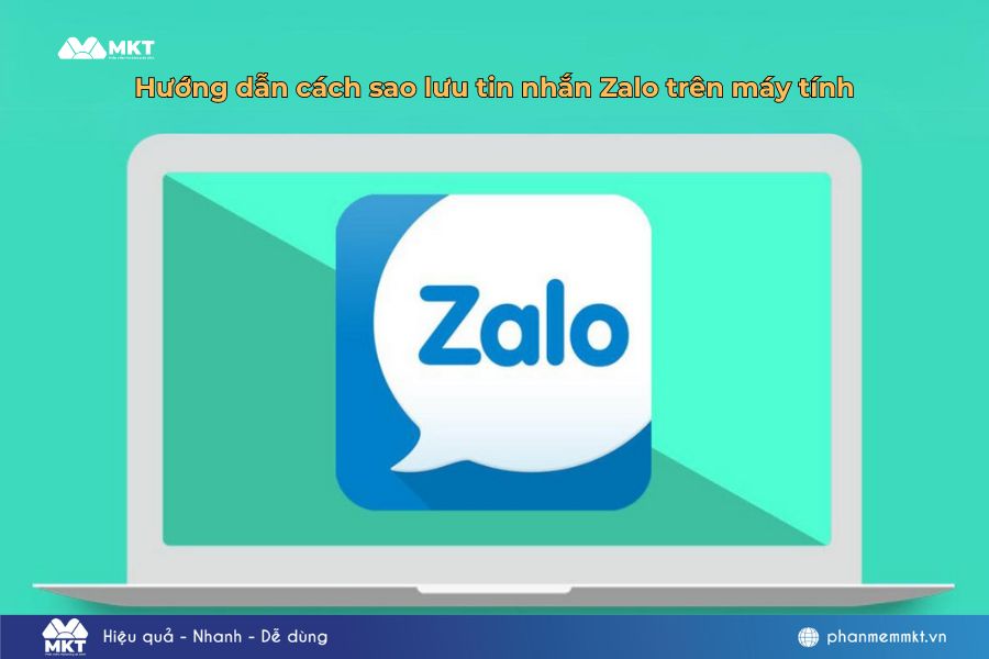 Hướng dẫn cách sao lưu tin nhắn Zalo trên máy tính