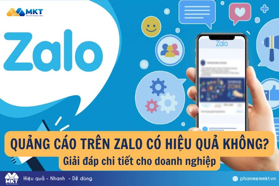 quảng cáo trên Zalo có hiệu quả không