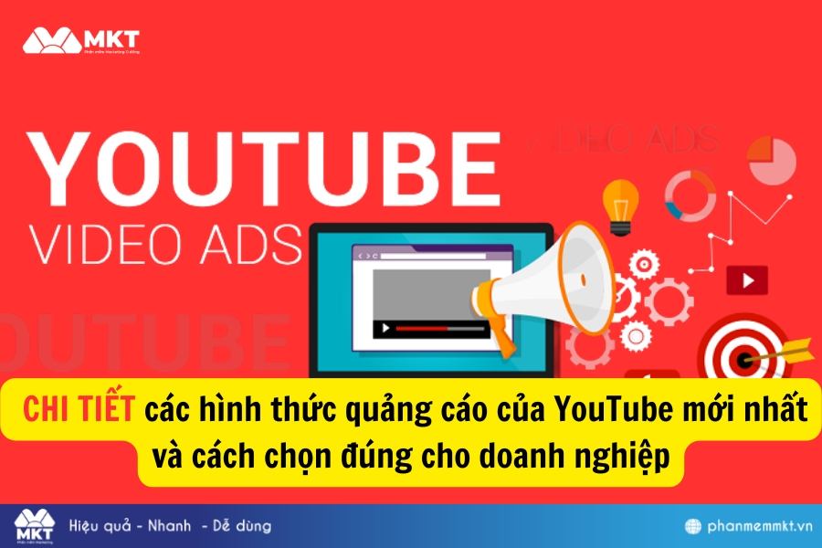 các hình thức quảng cáo của YouTube