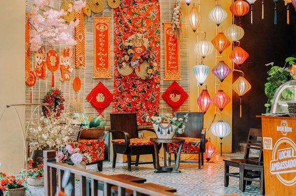 Bán đồ trang trí tết