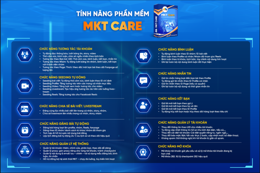 Tính Năng MKT Care